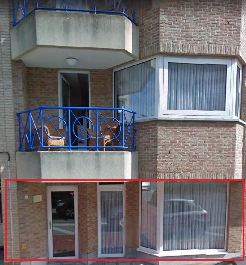 Familie Appartement Hartje Knokke Met Optie Parking Экстерьер фото